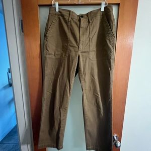 NWT Madewell Curvy Perfect Vintage Straight Workwear Pants